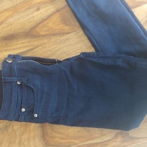 Dark blue skinny jeans